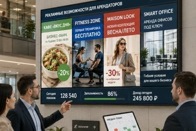 LED-экран как рекламный инвентарь объекта: как ТЦ, БЦ или спорткомплексу продавать показы арендаторам
